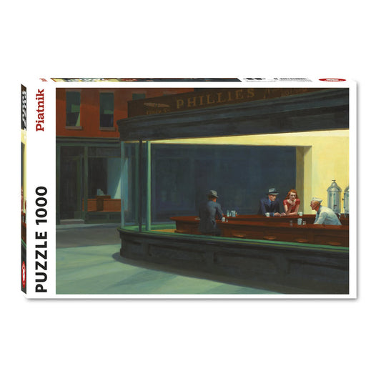 Puzzle Piatnik, Nighthawks - Edward Hopper, 1000 piese
