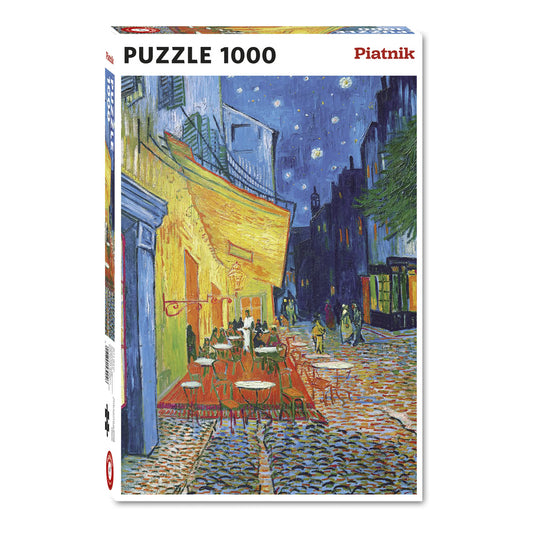 Puzzle Piatnik, Café Terrace at Night - Vincent van Gogh, 1000 piese