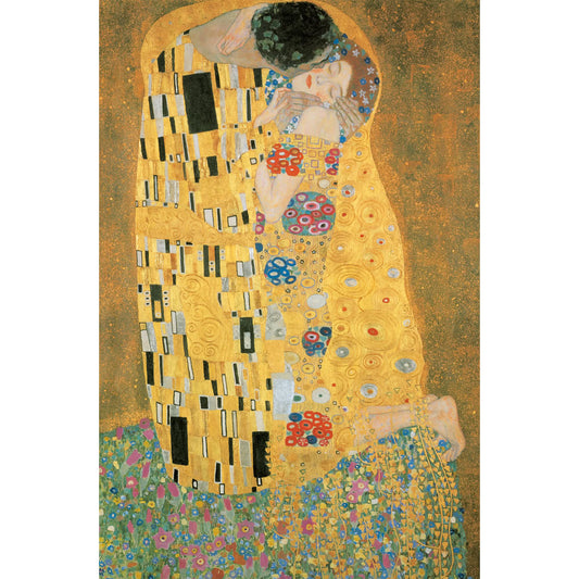 Puzzle Piatnik, The Kiss - Gustav Klimt, 1000 piese