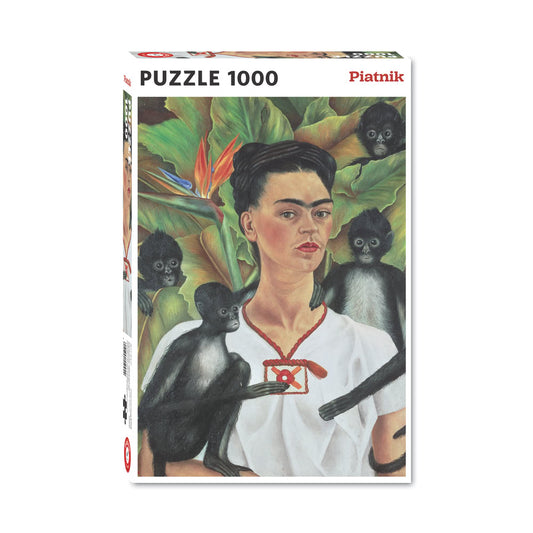 Puzzle Piatnik, Self-Portrait - Frida Kahlo, 1000 piese