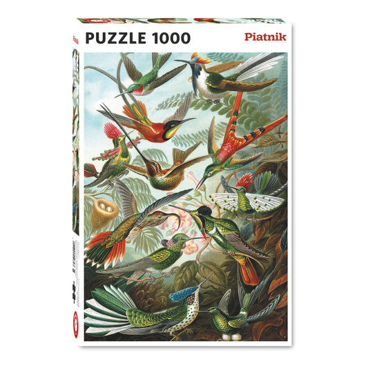 Puzzle Piatnik, Hummingbirds - Ernst Haeckel, 1000 piese