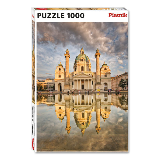 Puzzle Piatnik, Karlskirche Vienna, 1000 piese