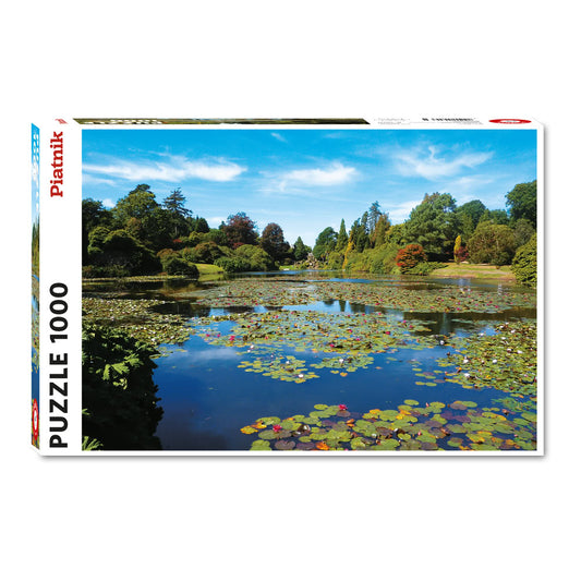 Puzzle Piatnik, Water Lily Pond Landscape, 1000 piese