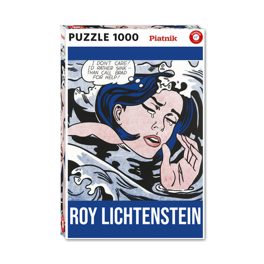 Puzzle Piatnik, Drowning Girl - Roy Lichtenstein, 1000 piese