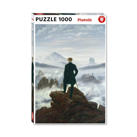 Puzzle Piatnik, The Wanderer above the Sea of Fog – Caspar David Friedrich, 1000 piese