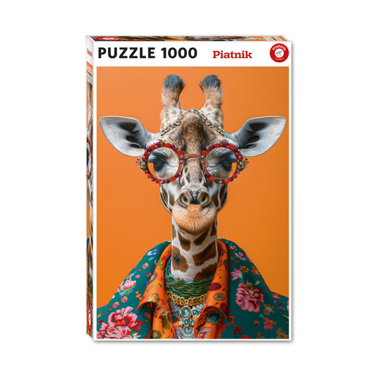 Puzzle Piatnik, Crazy Giraffe, 1000 piese