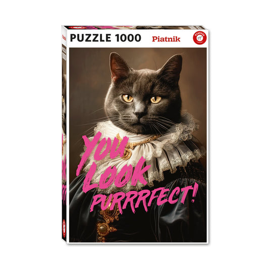 Puzzle Piatnik, You Look Purrrfect!, 1000 piese