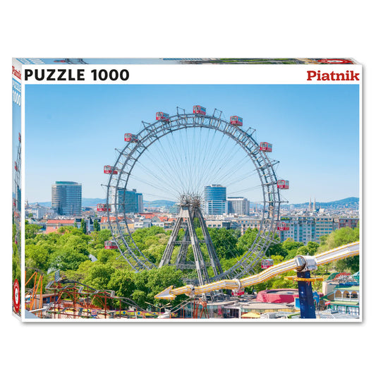 Puzzle Piatnik, Vienna Ferris Wheel, 1000 piese