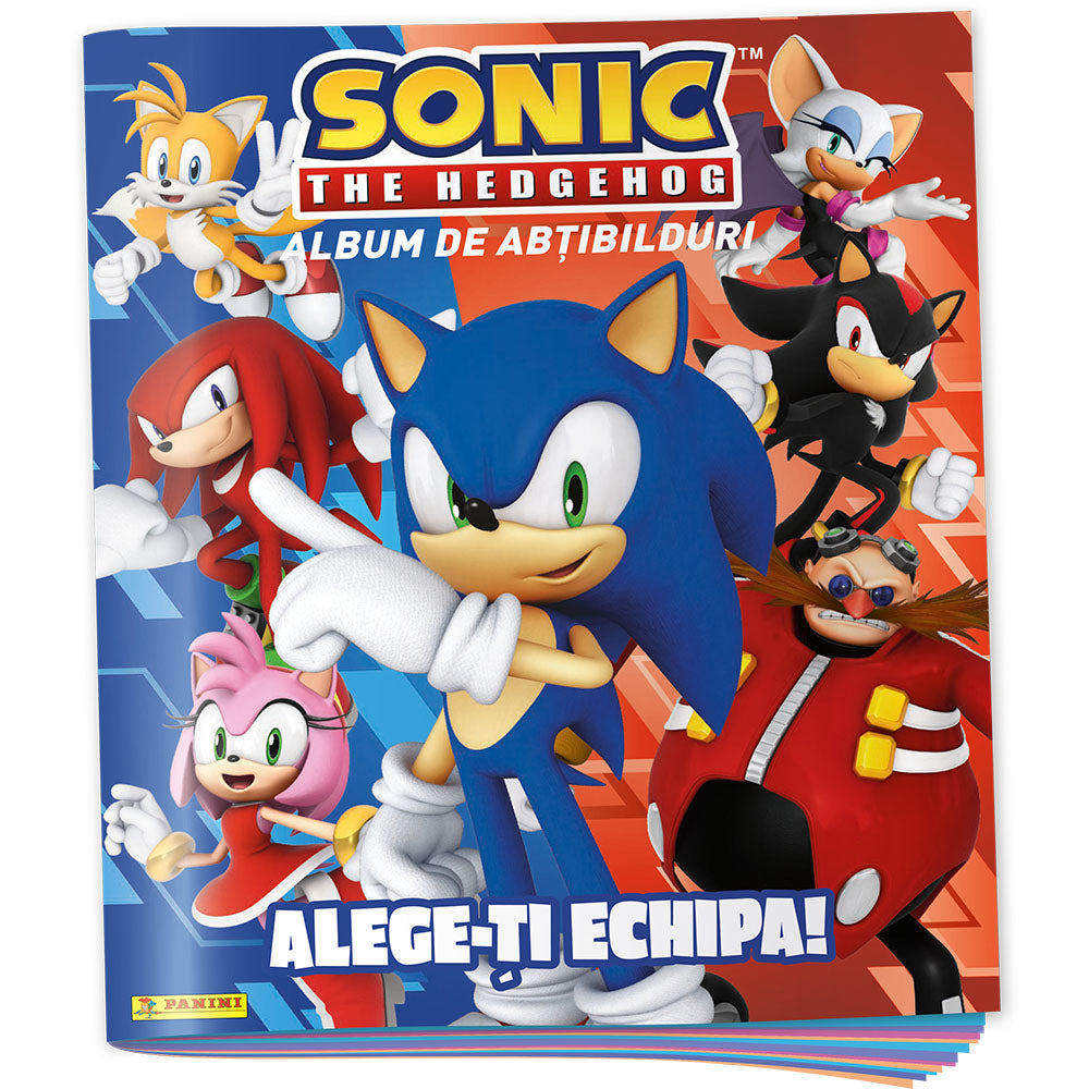 25 Albume pentru stickere - Sonic - The Hedgehog – LudicusGames