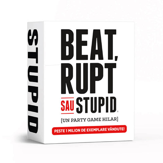 Beat rupt sau stupid, joc de petrecere, lb. romana