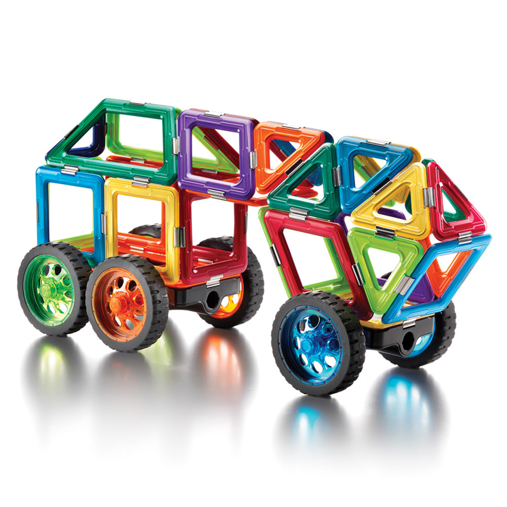 Joc magnetic Geo Smart, Space Truck, Camionul spatial, 42 piese