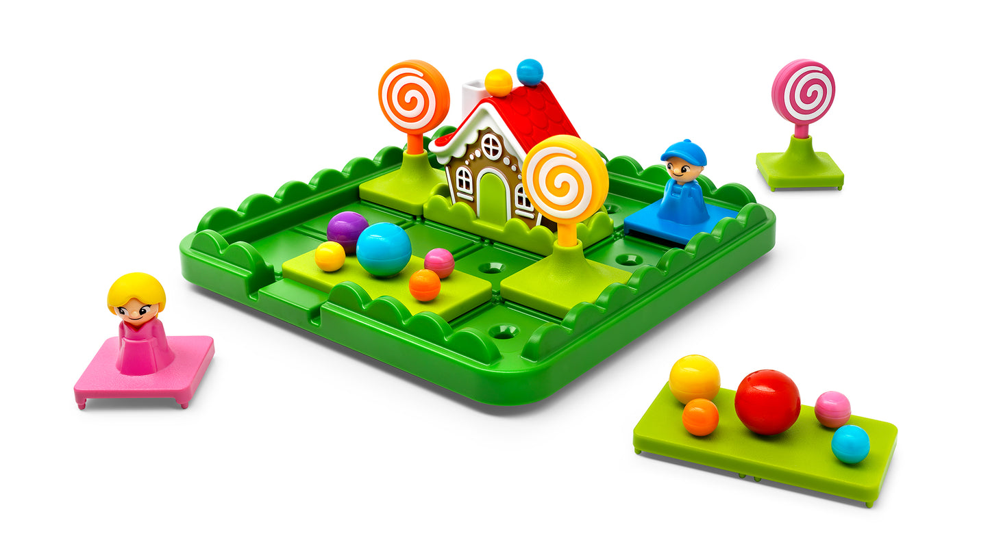 Smart Games - Hansel & Gretel, joc de logica cu 60 de provocari, 5+ ani, editie internationala