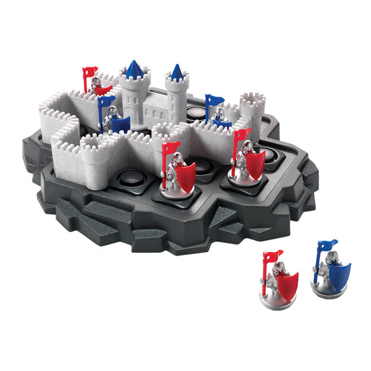 Smart Games - Walls & Warriors, joc de logica cu 80 de provocari, 8+ ani, editie internationala