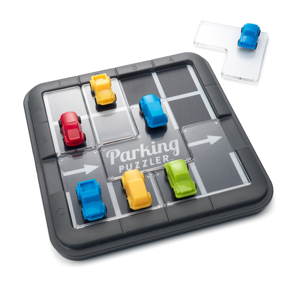 Smart Games - Parking Puzzler, , joc de logica cu 60 de provocari, 6+ ani, editie internationala