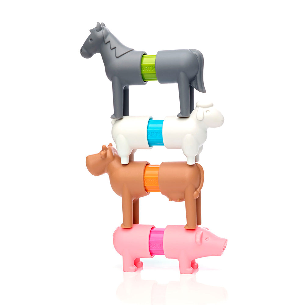 Joc magnetic Smart Max, My First Farm Animals, Primele mele animale de ferma, 16 piese