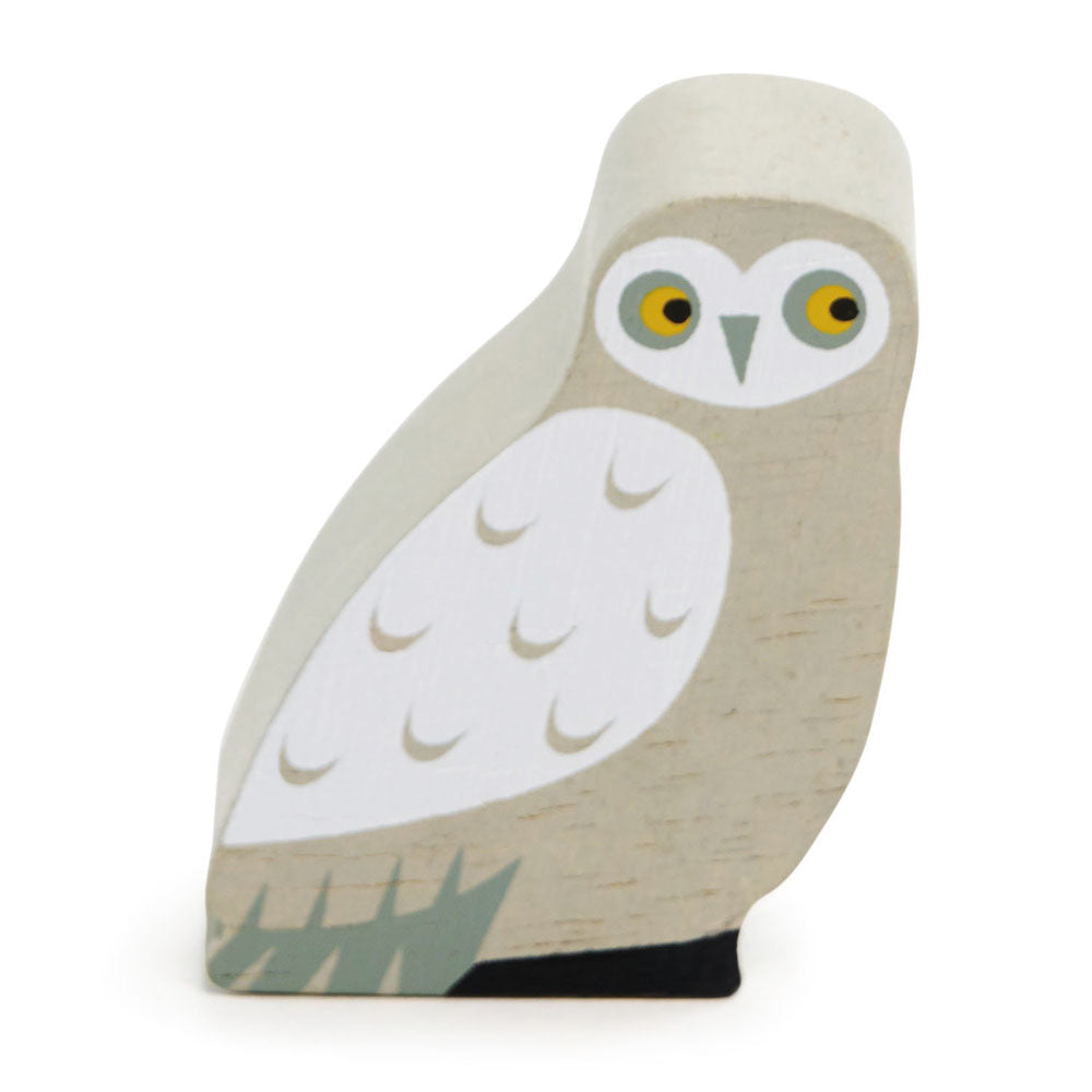 Imagine Figurina Bufnita, din lemn premium - Owl - TL4842