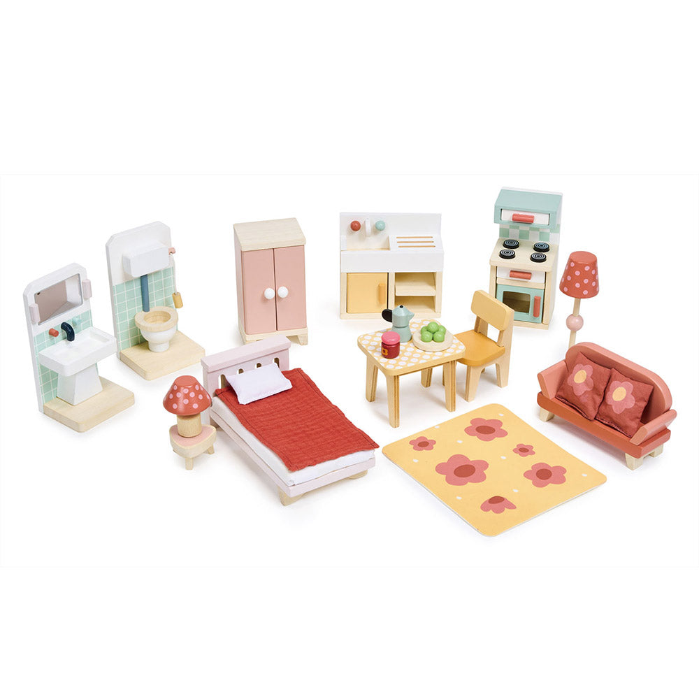 Casuta urbana de papusi, din lemn premium Foxtail Villa - TL8128