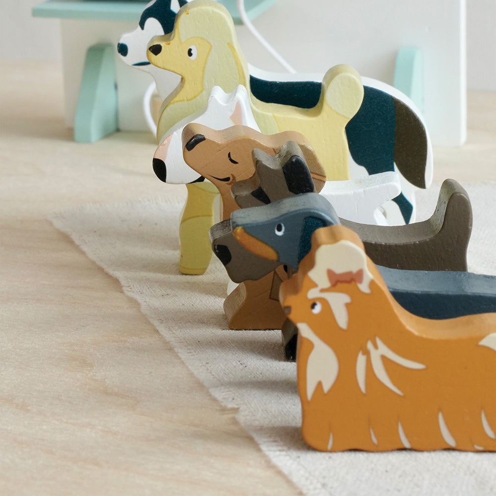 Salon catelusi, din lemn premium - Waggy Tails Dog Salon - TL8168