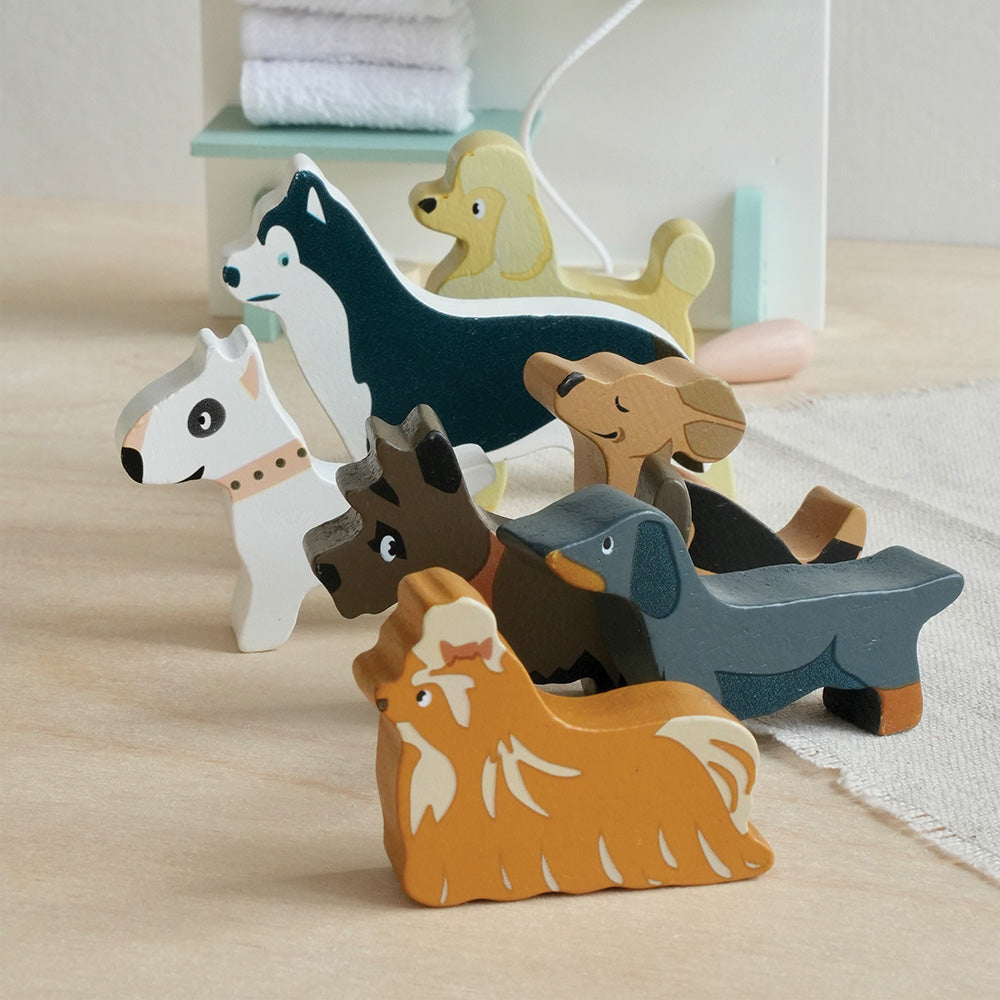 Salon catelusi, din lemn premium - Waggy Tails Dog Salon - TL8168