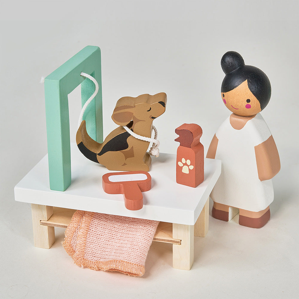 Salon catelusi, din lemn premium - Waggy Tails Dog Salon - TL8168