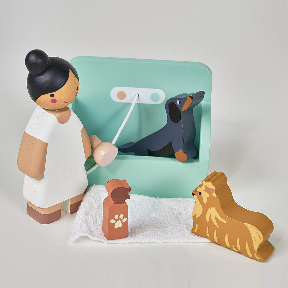 Salon catelusi, din lemn premium - Waggy Tails Dog Salon - TL8168