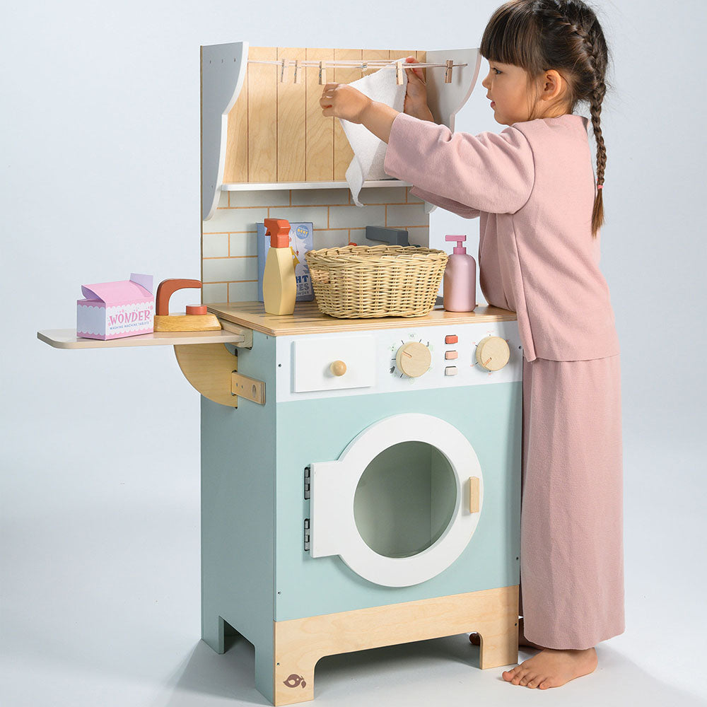 Spalatoria Tender Leaf, din lemn premium - Tender Leaf Laundrette - TL8209