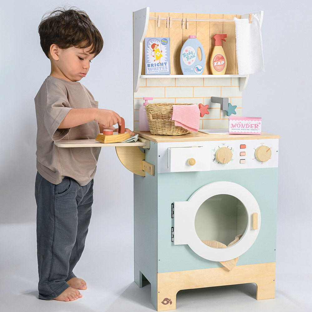 Spalatoria Tender Leaf, din lemn premium - Tender Leaf Laundrette - TL8209