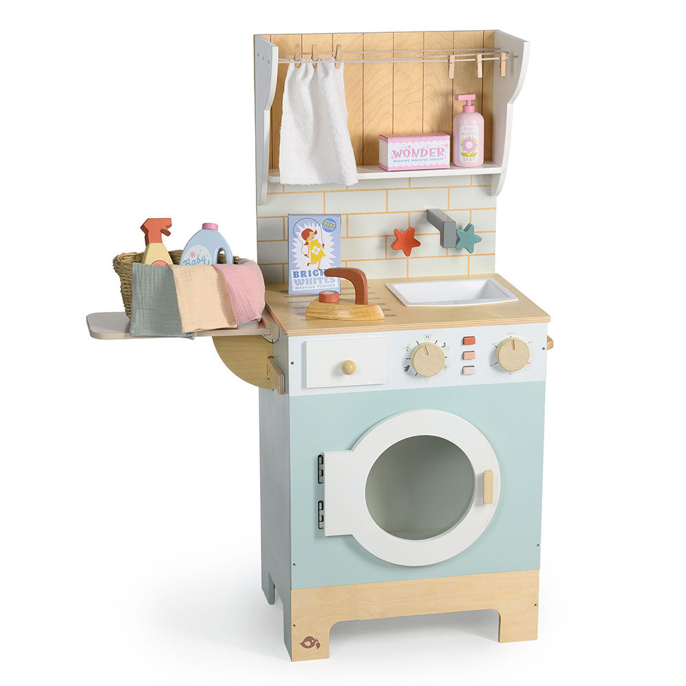 Spalatoria Tender Leaf, din lemn premium - Tender Leaf Laundrette - TL8209