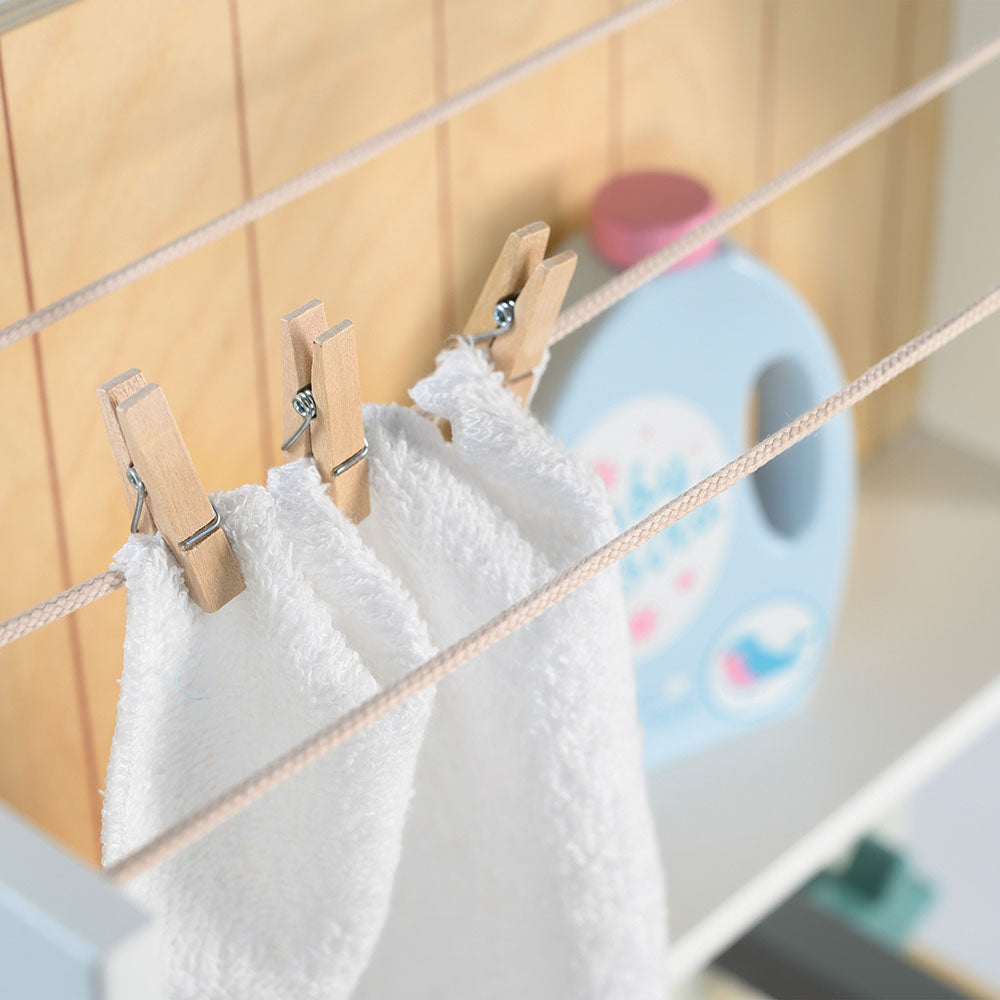 Spalatoria Tender Leaf, din lemn premium - Tender Leaf Laundrette - TL8209