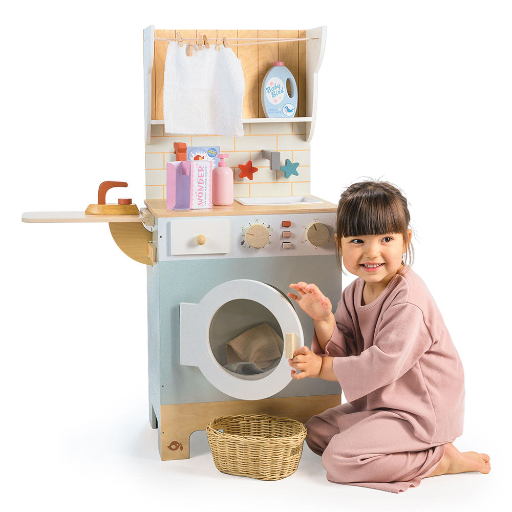 Spalatoria Tender Leaf, din lemn premium - Tender Leaf Laundrette - TL8209