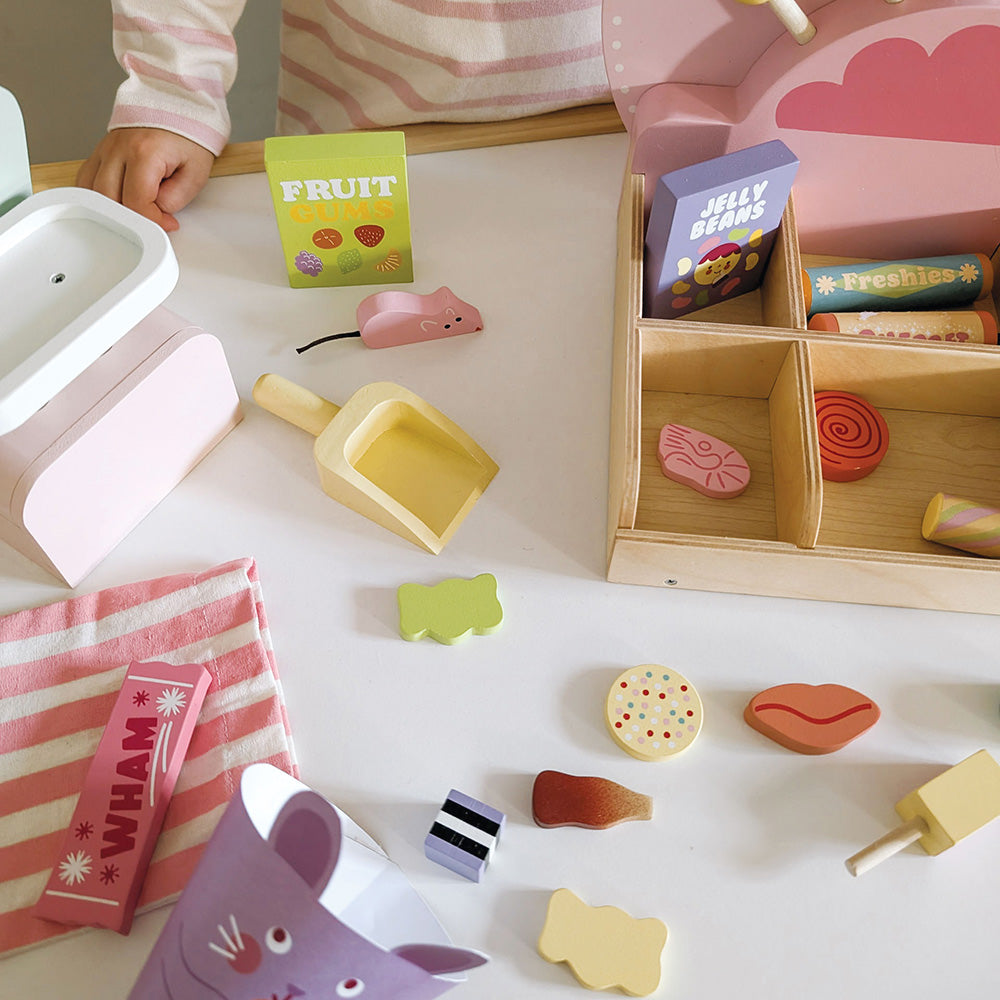 Magazinul de Dulciuri Pic’n’Mix, din lemn premium - Sweetie Pic'N'Mix Shop - TL8246