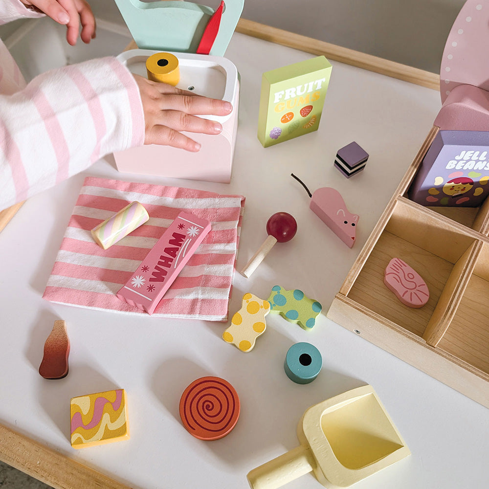 Magazinul de Dulciuri Pic’n’Mix, din lemn premium - Sweetie Pic'N'Mix Shop - TL8246