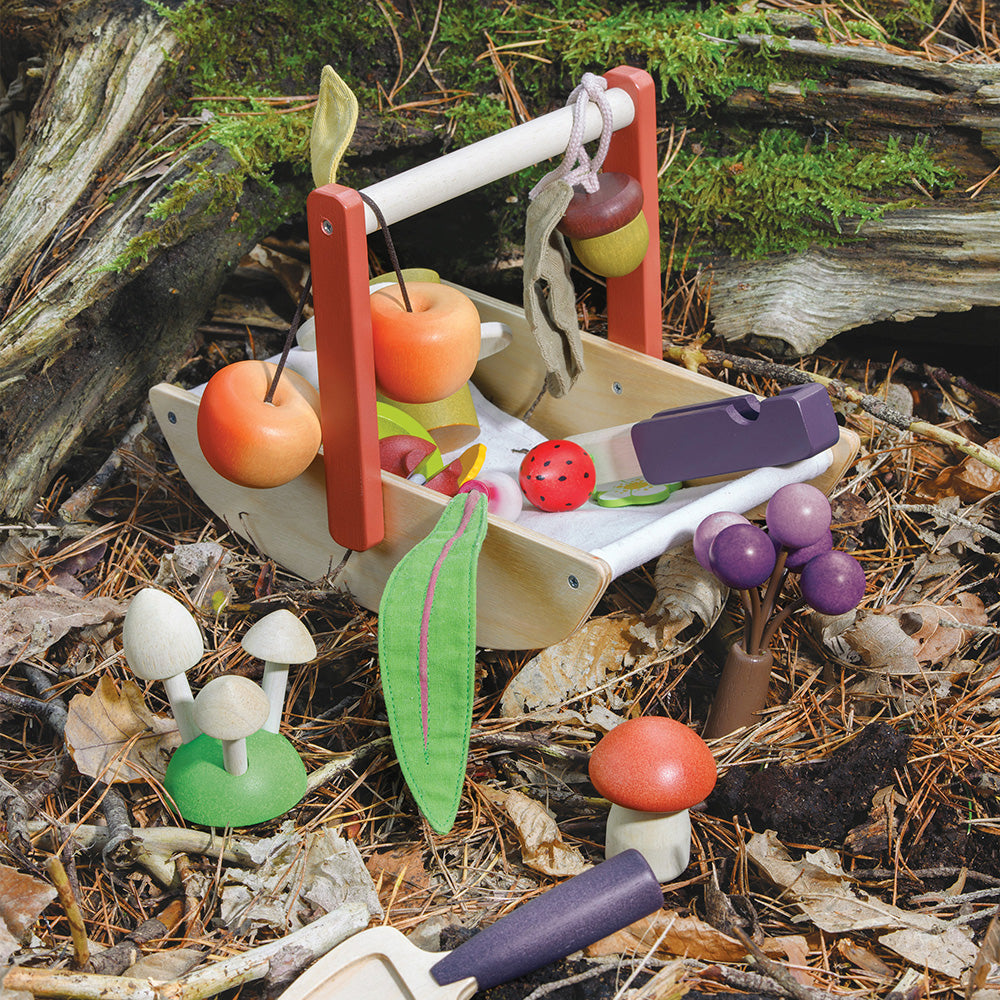 Cos de cules Wild Wood, din lemn premium - Wild Wood Foraging Trug - TL8294