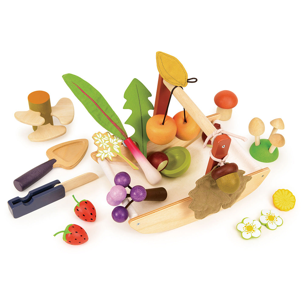 Cos de cules Wild Wood, din lemn premium - Wild Wood Foraging Trug - TL8294