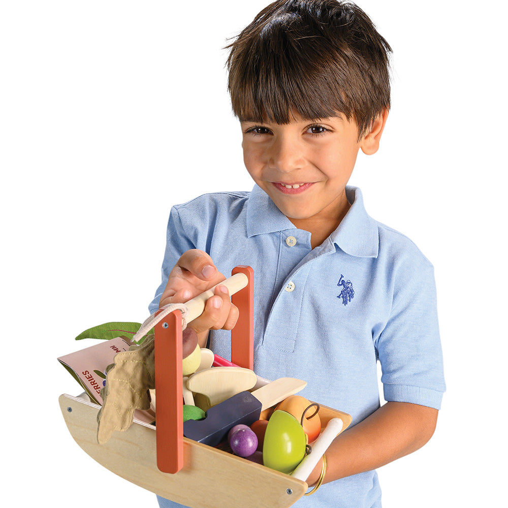 Cos de cules Wild Wood, din lemn premium - Wild Wood Foraging Trug - TL8294