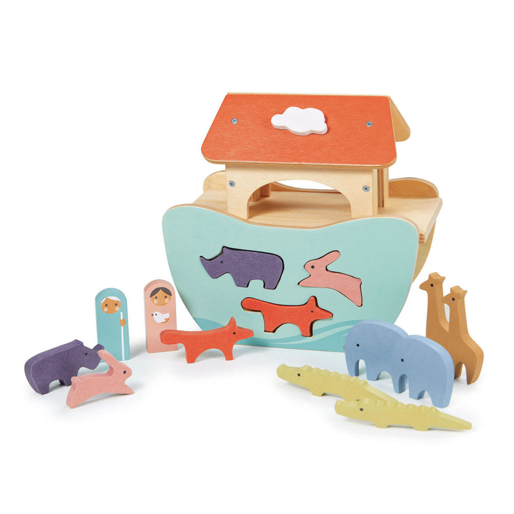 Arca lui Noe, din lemn premium - Little Noah's Ark - TL8307