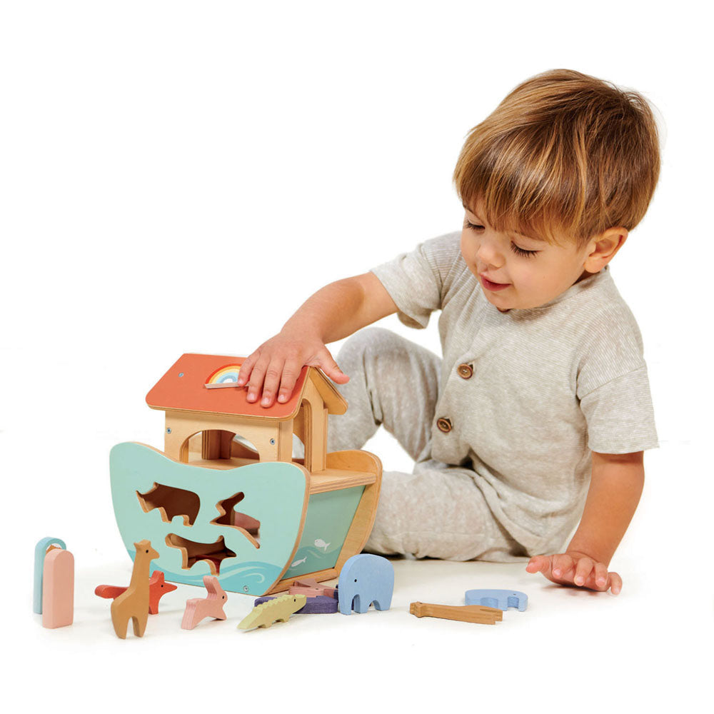 Arca lui Noe, din lemn premium - Little Noah's Ark - TL8307