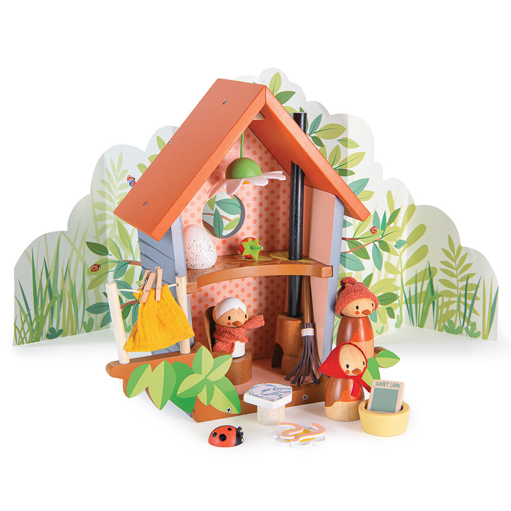 Casuta pentru pasari, din lemn premium - Robin's Nest Box - TL8378
