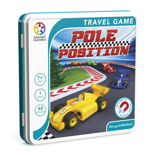 Smart Games - Pole Position, joc de logica cu 48 de provocari, 7+ ani, editie internationala