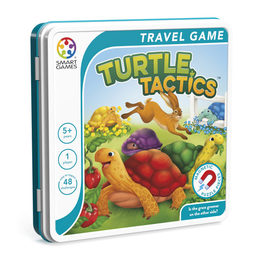 Smart Games - Turtle Tactics, joc de logica cu 48 de provocari, 5+ ani, editie internationala