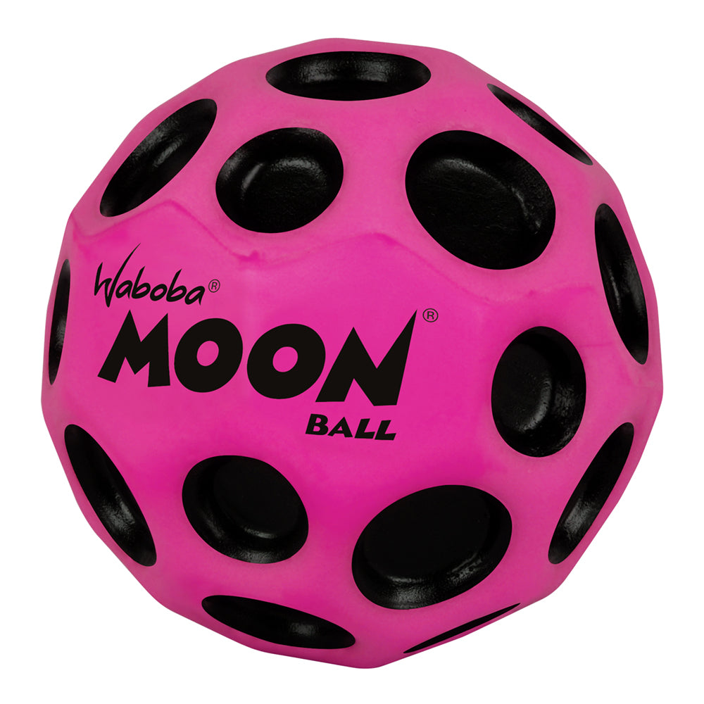 Imagine Minge hiper saritoare - Waboba Moon Ball, unicolor cu pete negre