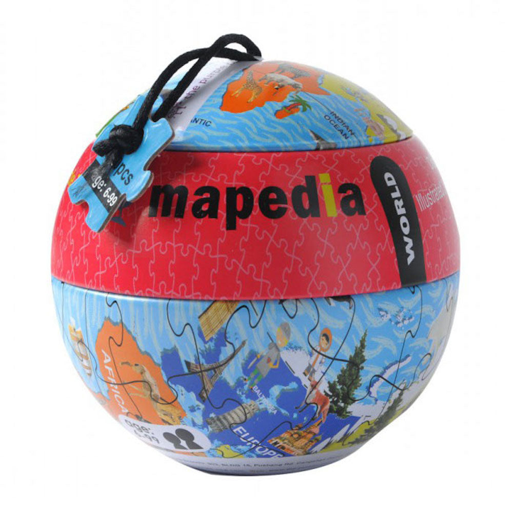 Imagine Mapedia glob puzzle - Terra