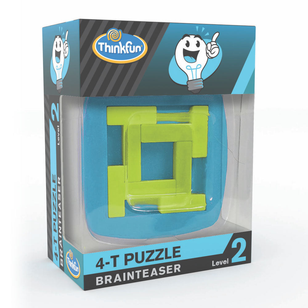 Imagine Thinkfun - Brainteaser: 4-T Puzzle