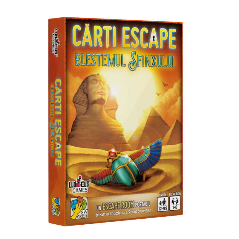 Imagine Carti Escape - Blestemul Sfinxului