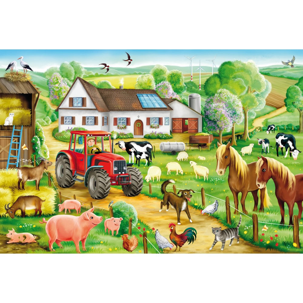 Imagine Puzzle Schmidt: O ferma vesela, 100 piese