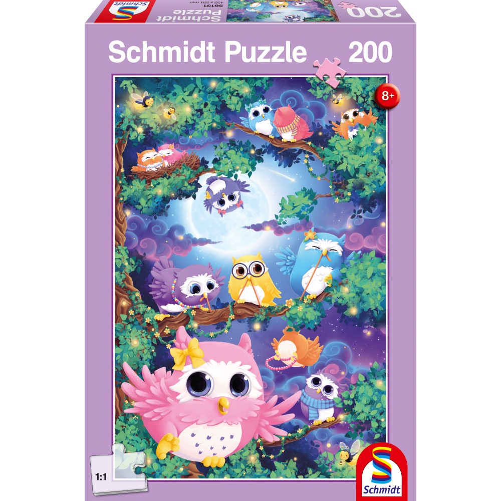 Imagine Puzzle Schmidt: In padurea bufnitelor, 200 piese