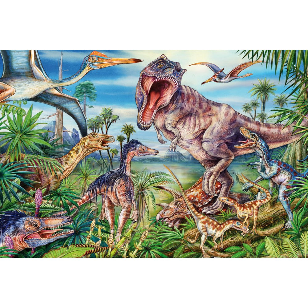 Imagine Puzzle Schmidt: Printre dinozauri, 60 piese