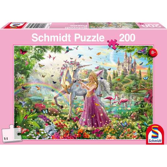 Imagine Puzzle Schmidt: Zana in padurea fermecata, 200 piese