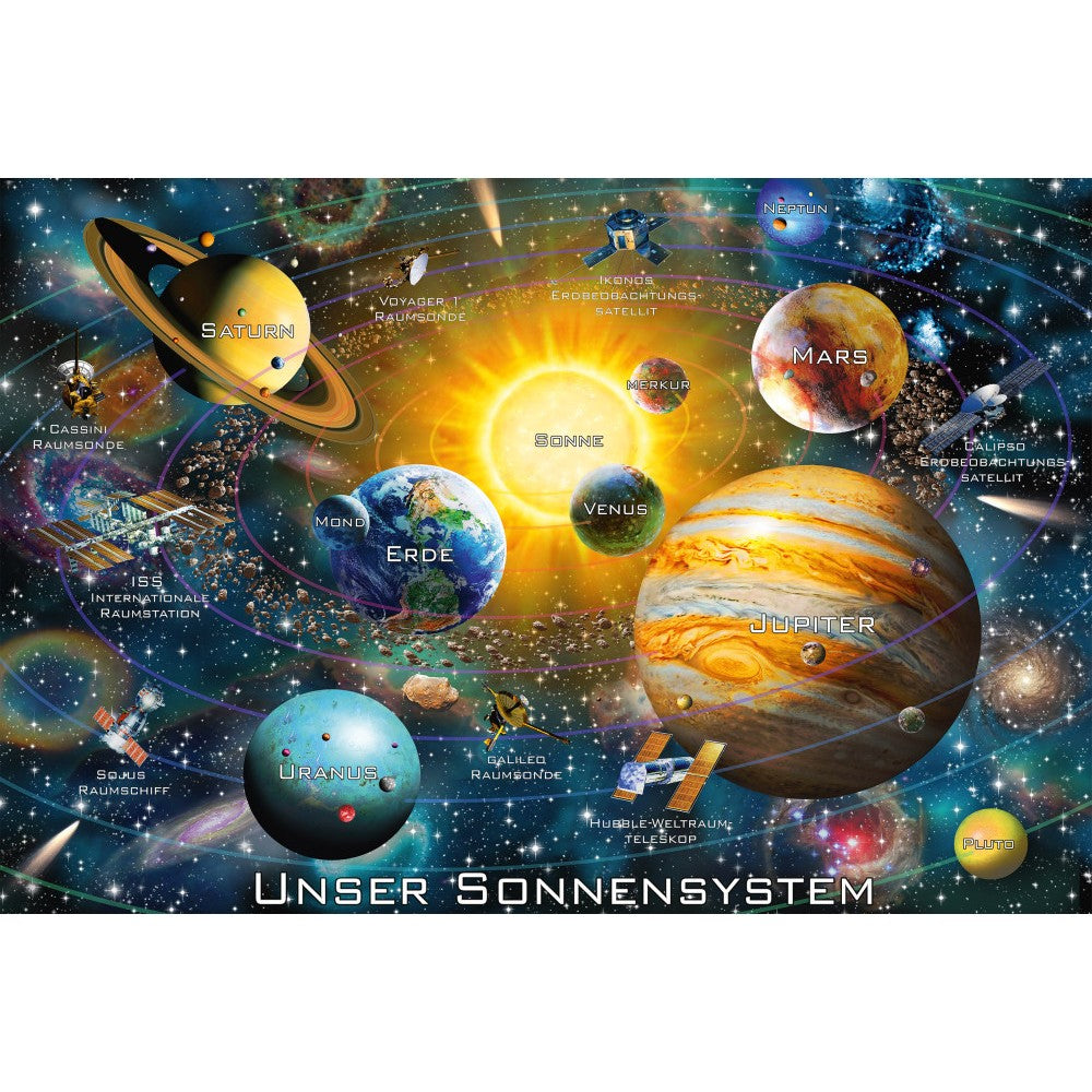 Imagine Puzzle Schmidt: Sistemul nostru solar, 200 piese