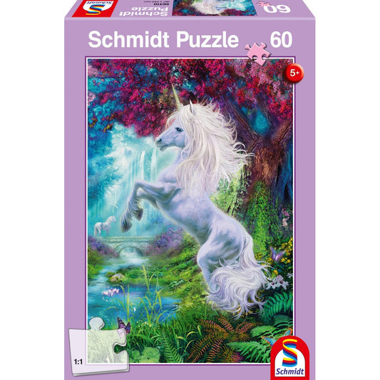 Imagine Puzzle Schmidt: Unicorn in Gradina Fermecata, 60 piese